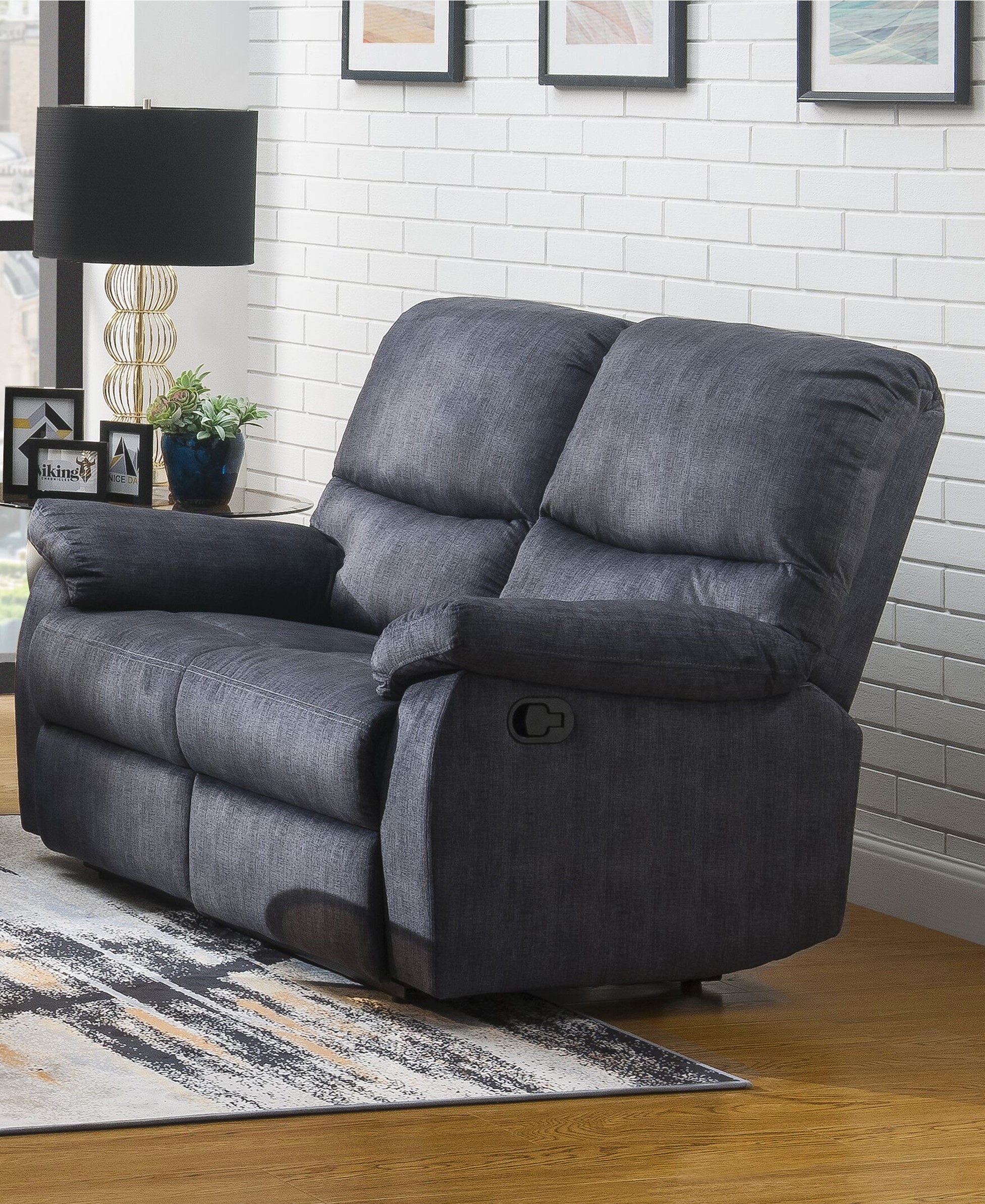 recliner sofa 2 persons mod: 53981